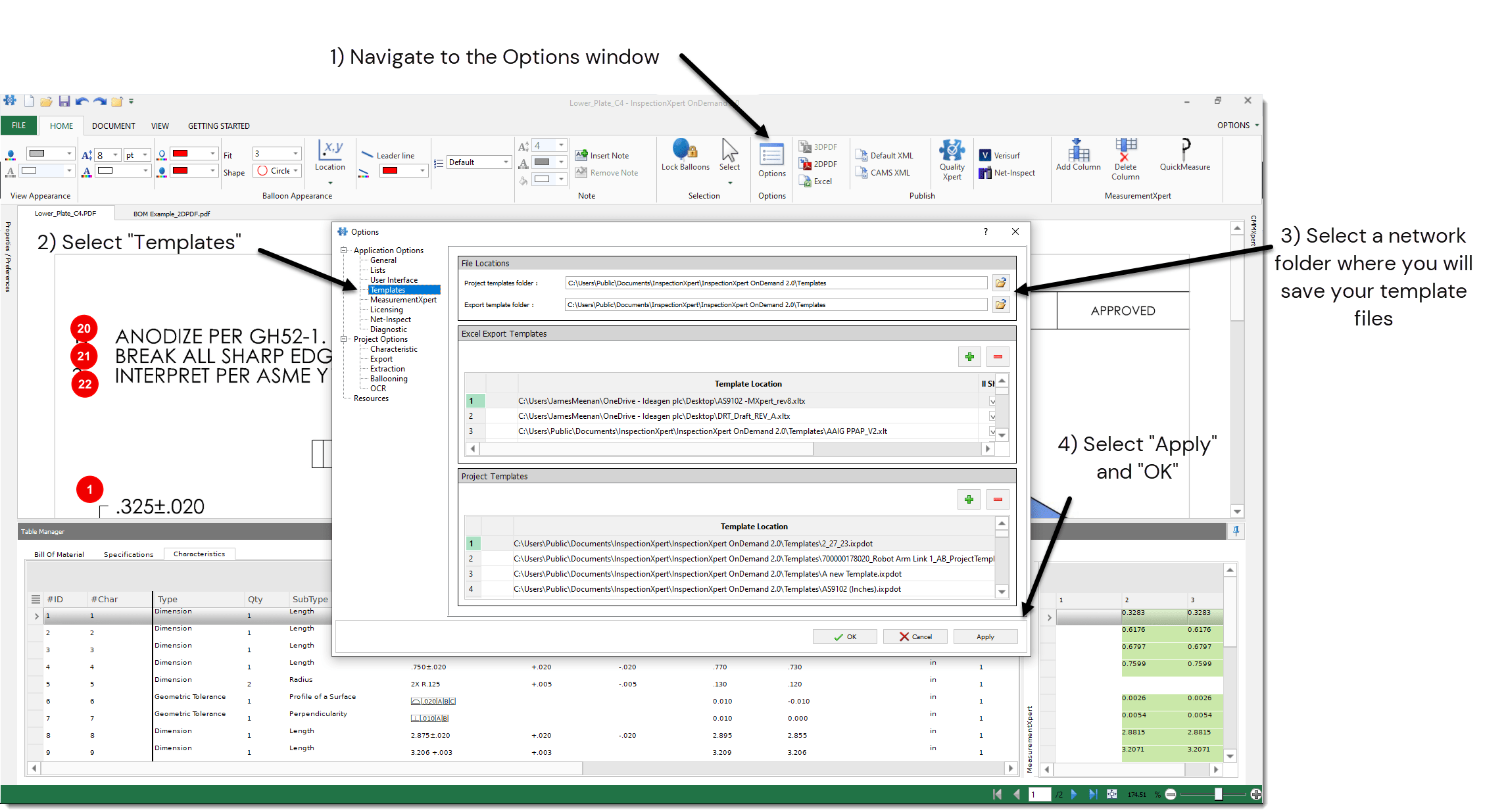 Sharing Templates And Reports - Premium Light Pattern Gallery - Desktop